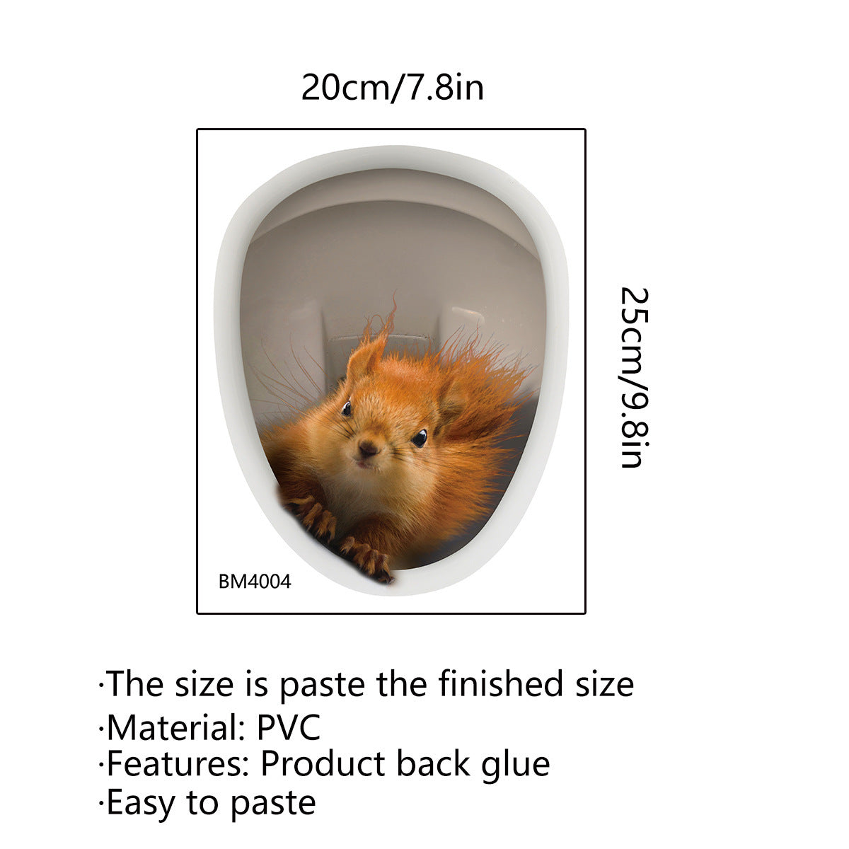 Toilet Warning Toilet Creative Self-adhesive And Removable Wall Stickers