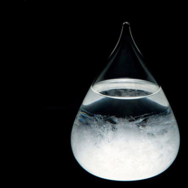 European Style Storm Glass Weather Forecast Bottle Creative Water Shape Ornaments Home Decor Glass Accessories Blow Dropshipping