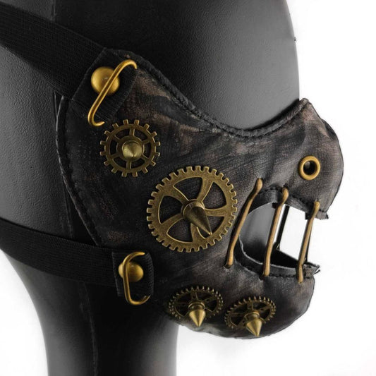 Steampunk gear mask