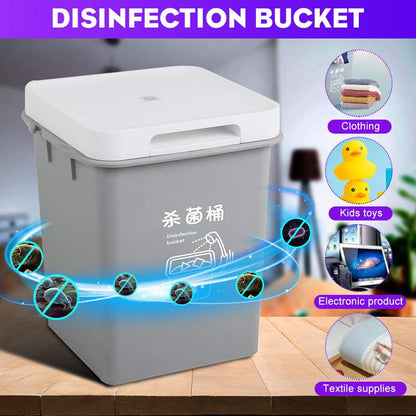 4L USB UV Phone Mask Sterilizer Disinfection Cabinet Ultraviolet Light Sterilization Manicure Tools Home UV Sterilizezation Box