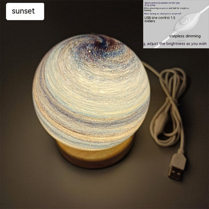 Lantern Sunset Table Lamp Atmosphere Rainbow Small Night Lamp