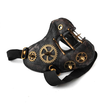 Steampunk gear mask