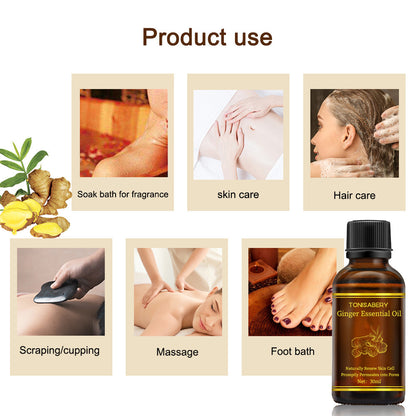 Beauty Skin Care Ginger Massage Essential Oil