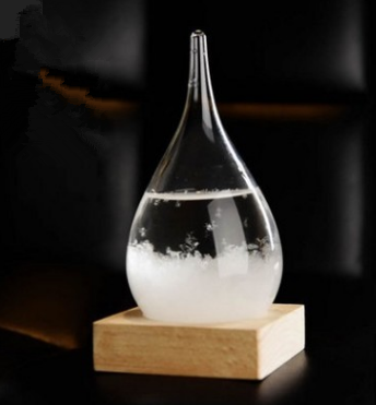 European Style Storm Glass Weather Forecast Bottle Creative Water Shape Ornaments Home Decor Glass Accessories Blow Dropshipping