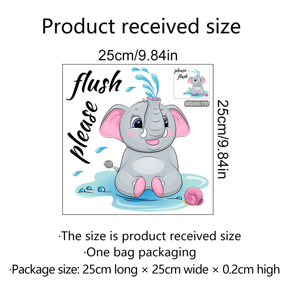 Toilet Warning Toilet Creative Self-adhesive And Removable Wall Stickers